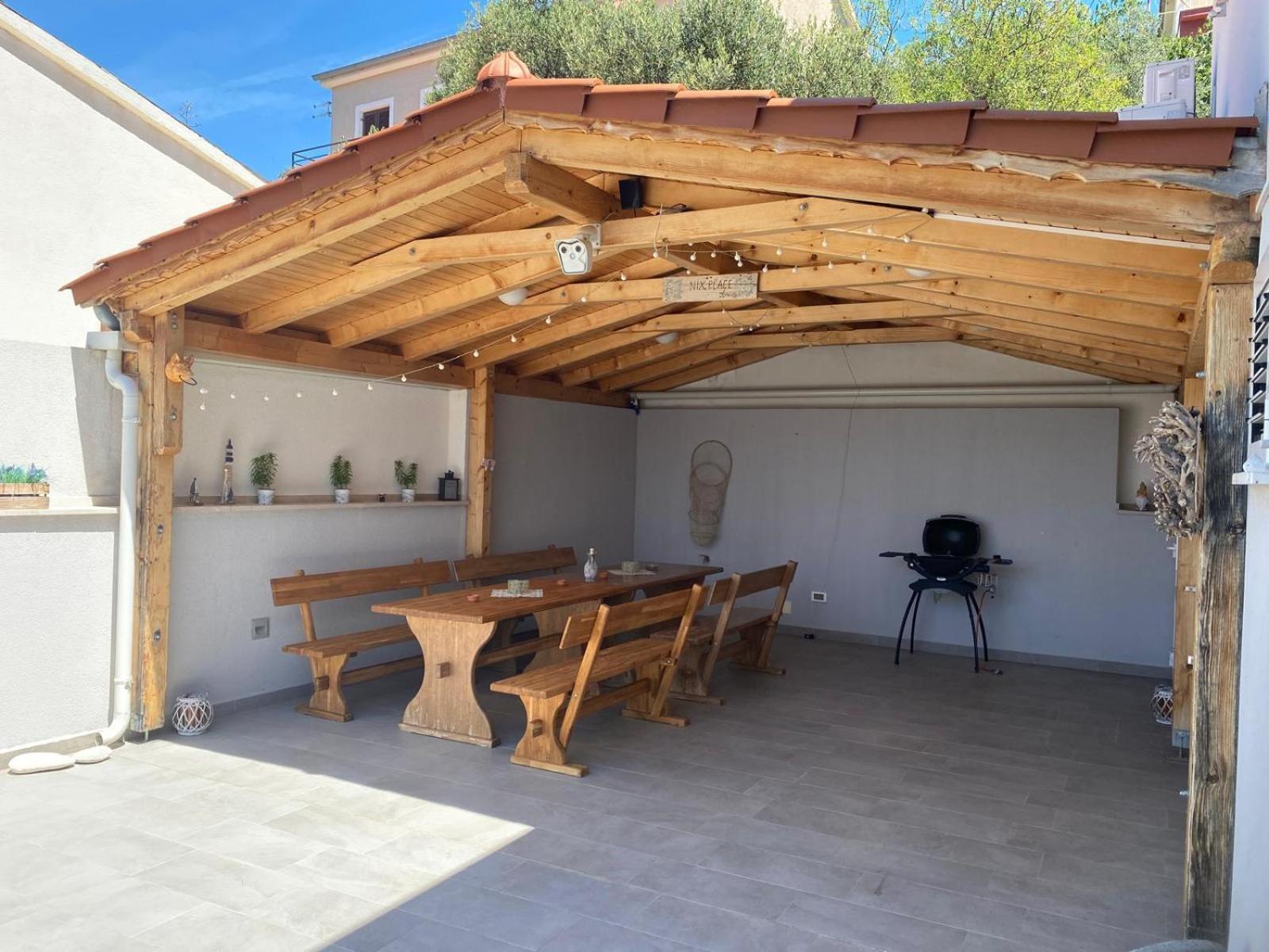 Villa Pina Tisno Apartment Zonsa 2 Pers Экстерьер фото